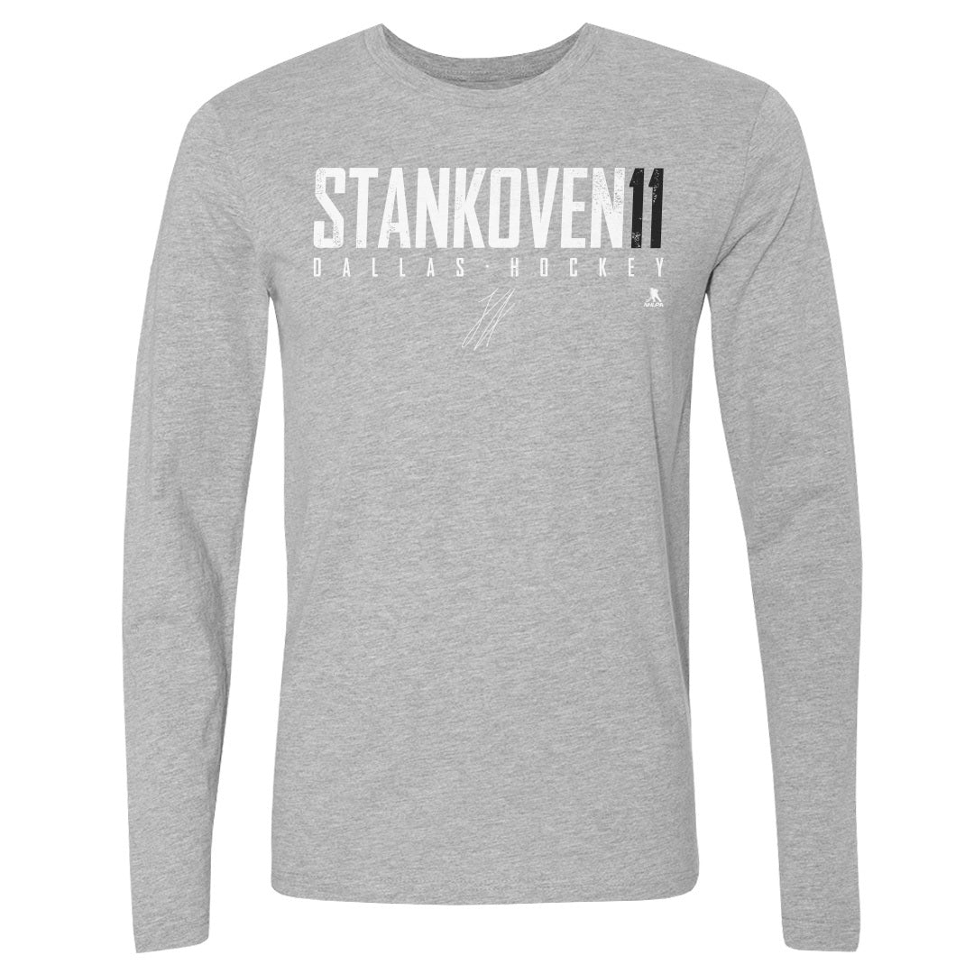 Logan Stankoven Men&#39;s Long Sleeve T-Shirt | 500 LEVEL