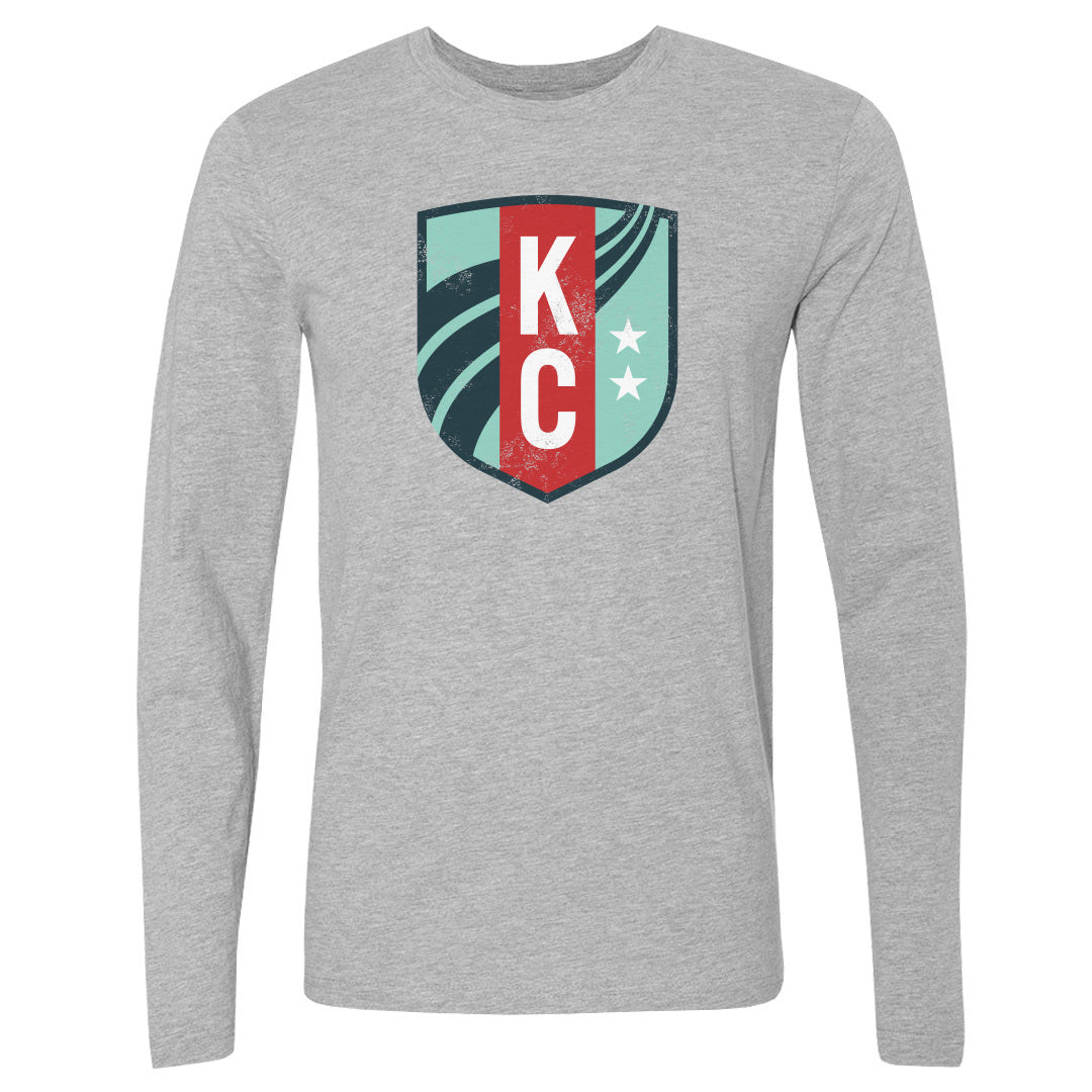 Kansas City Current Men&#39;s Long Sleeve T-Shirt | 500 LEVEL