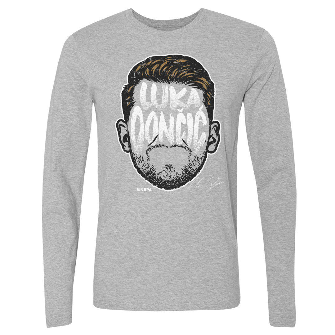 Luka Doncic Men&#39;s Long Sleeve T-Shirt | 500 LEVEL