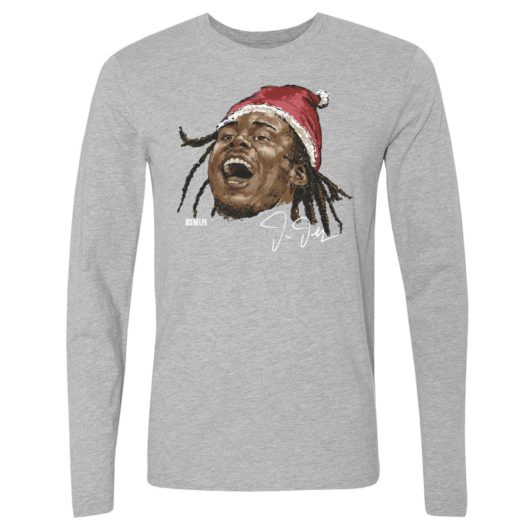 Justin Jefferson Men&#39;s Long Sleeve T-Shirt | 500 LEVEL