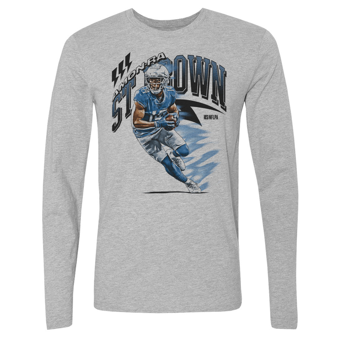 Amon-Ra St. Brown Men&#39;s Long Sleeve T-Shirt | 500 LEVEL