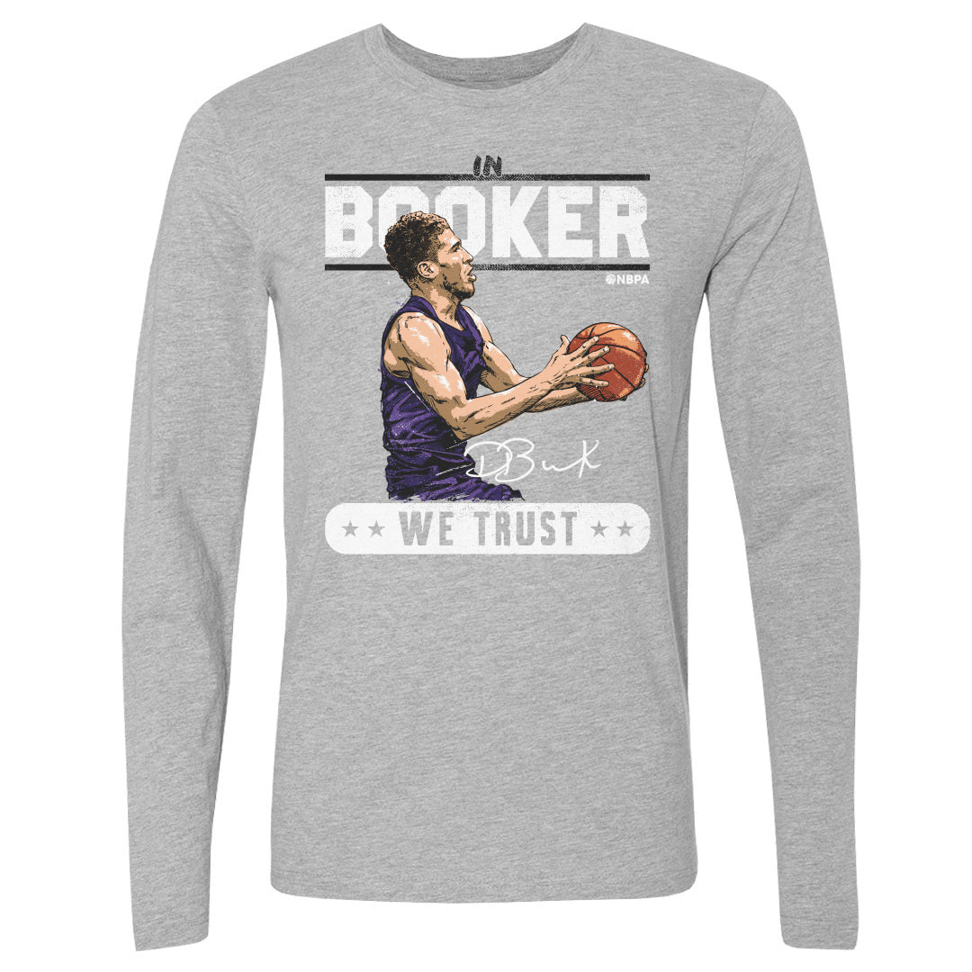 Devin Booker Men&#39;s Long Sleeve T-Shirt | 500 LEVEL