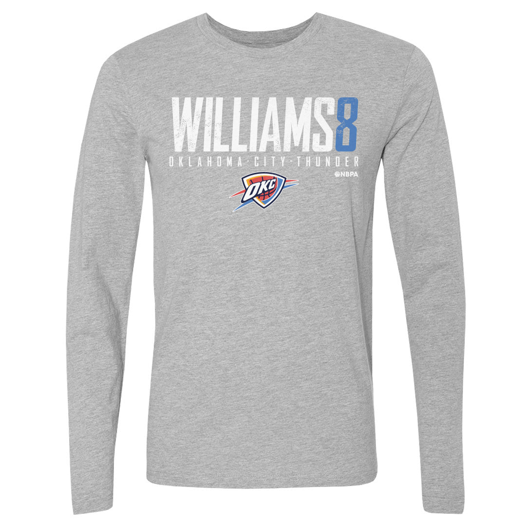 Jalen Williams Men&#39;s Long Sleeve T-Shirt | 500 LEVEL