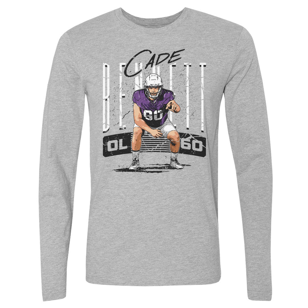 Cade Bennett Men&#39;s Long Sleeve T-Shirt | 500 LEVEL