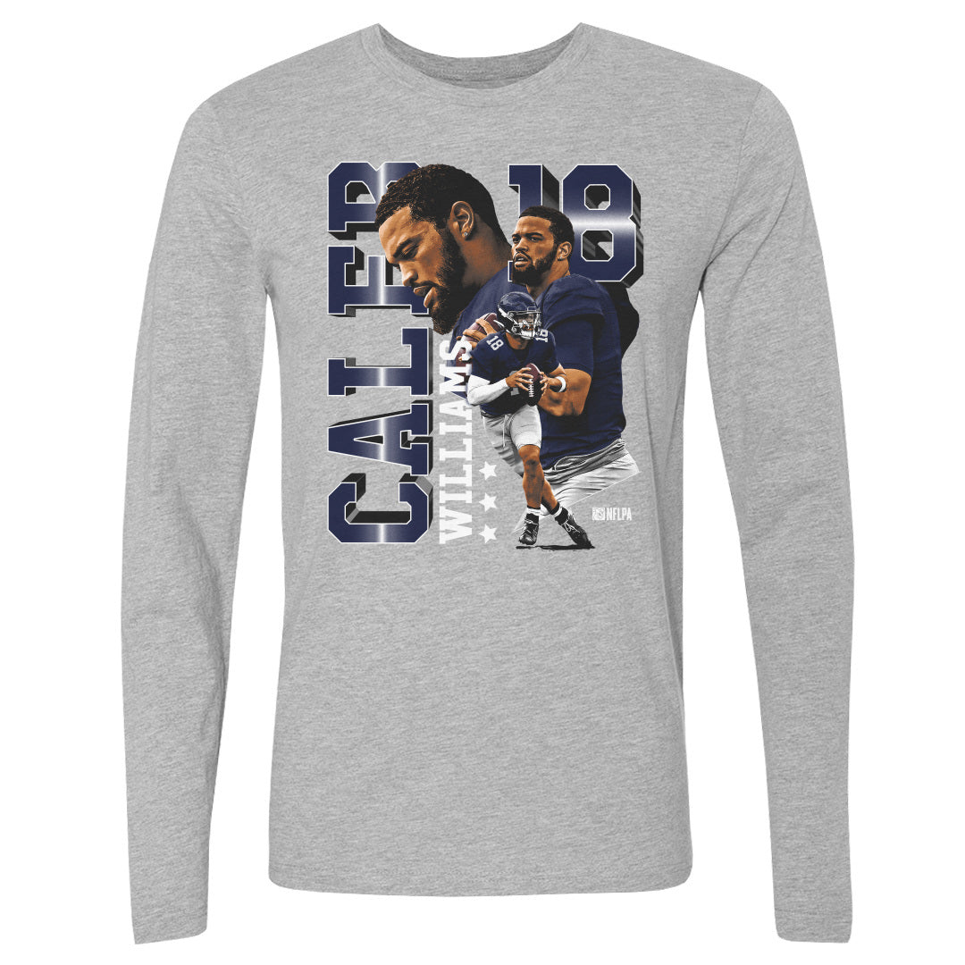 Caleb Williams Men&#39;s Long Sleeve T-Shirt | 500 LEVEL