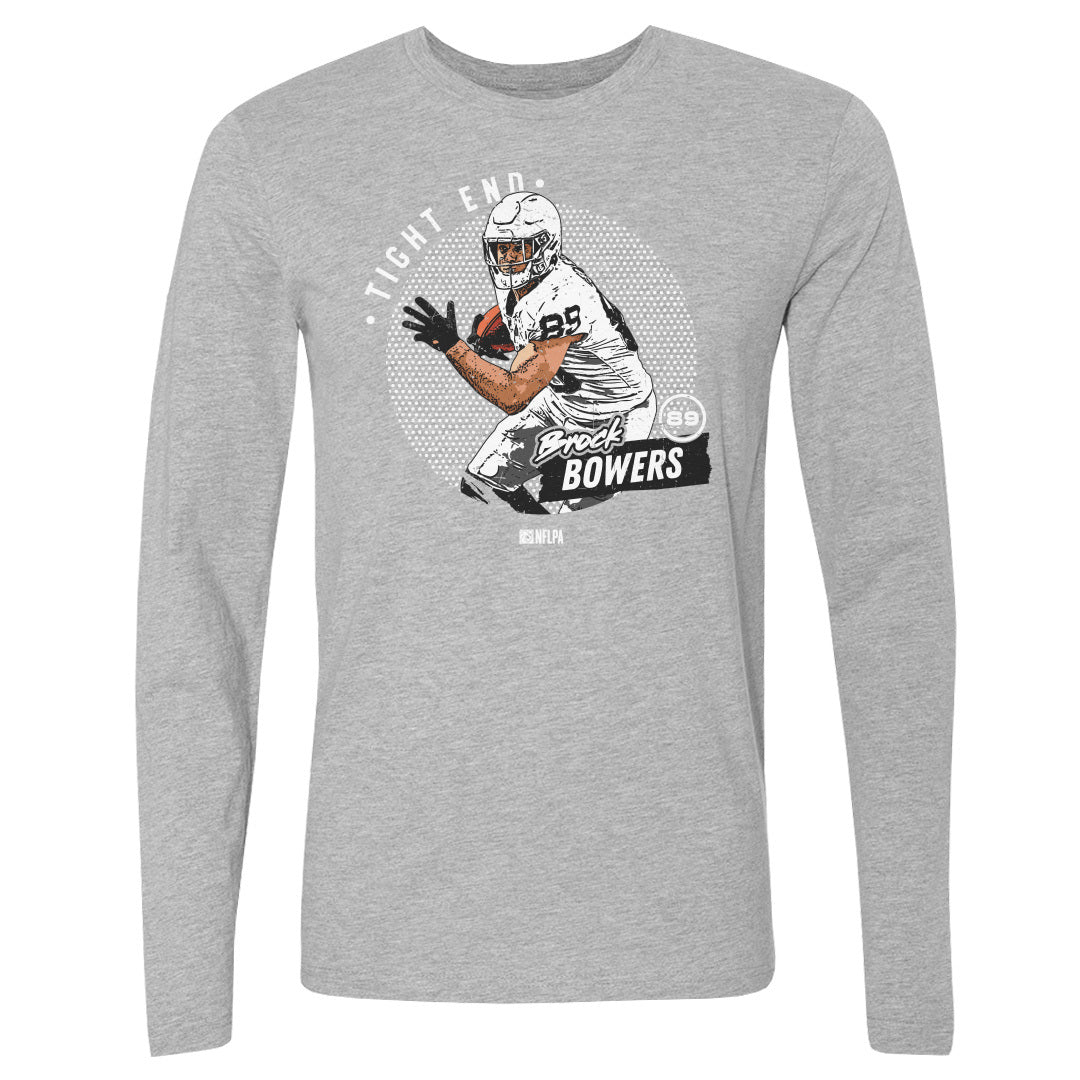 Brock Bowers Men&#39;s Long Sleeve T-Shirt | 500 LEVEL