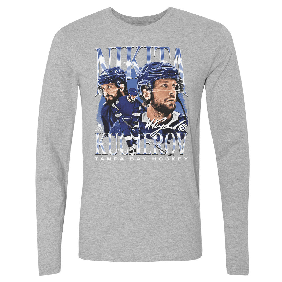 Nikita Kucherov Men&#39;s Long Sleeve T-Shirt | 500 LEVEL