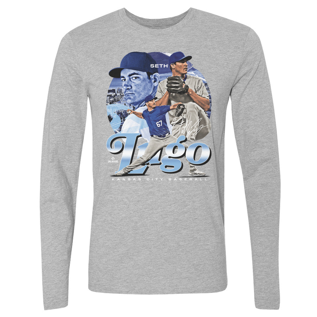 Seth Lugo Men&#39;s Long Sleeve T-Shirt | 500 LEVEL