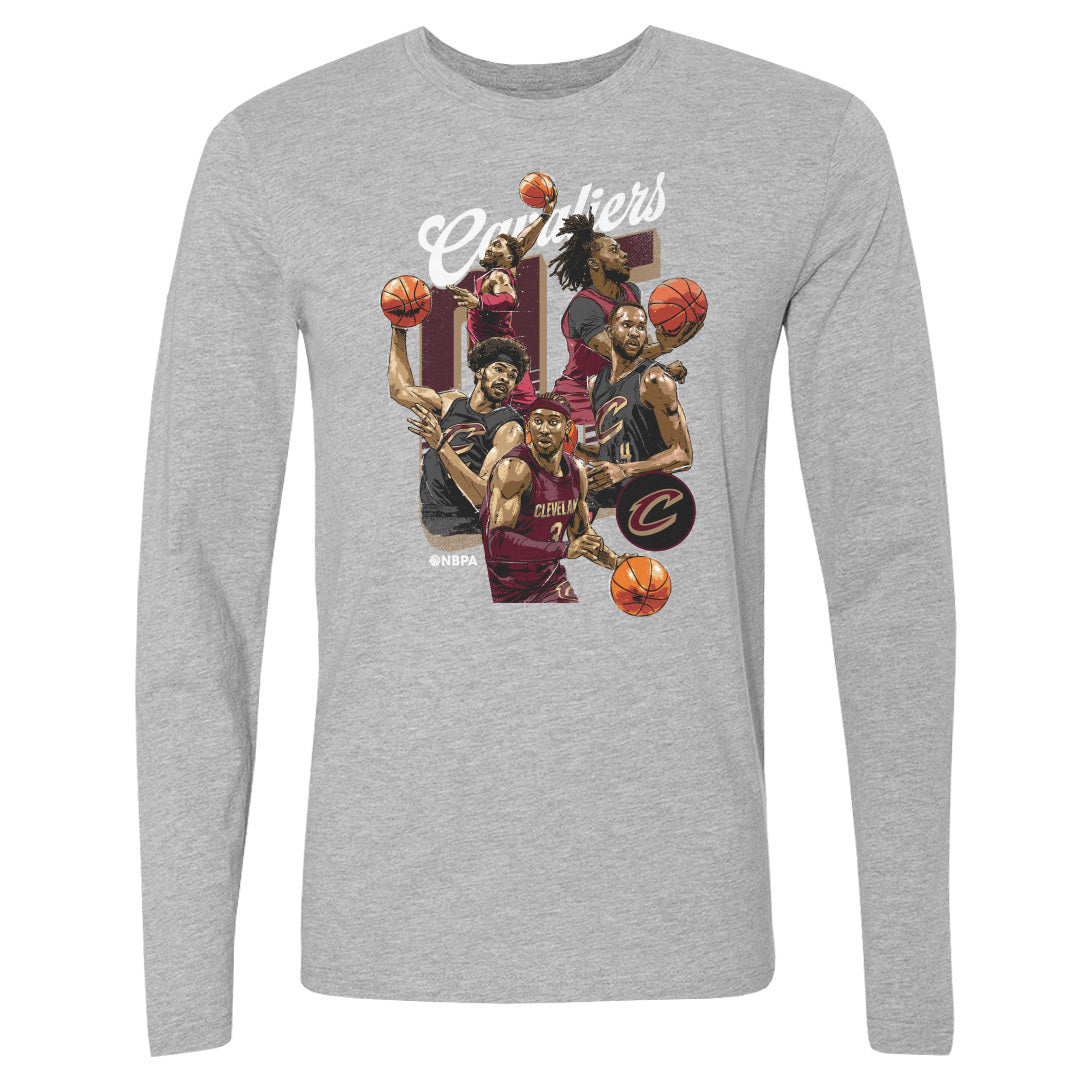 Cleveland Cavaliers Men&#39;s Long Sleeve T-Shirt | 500 LEVEL