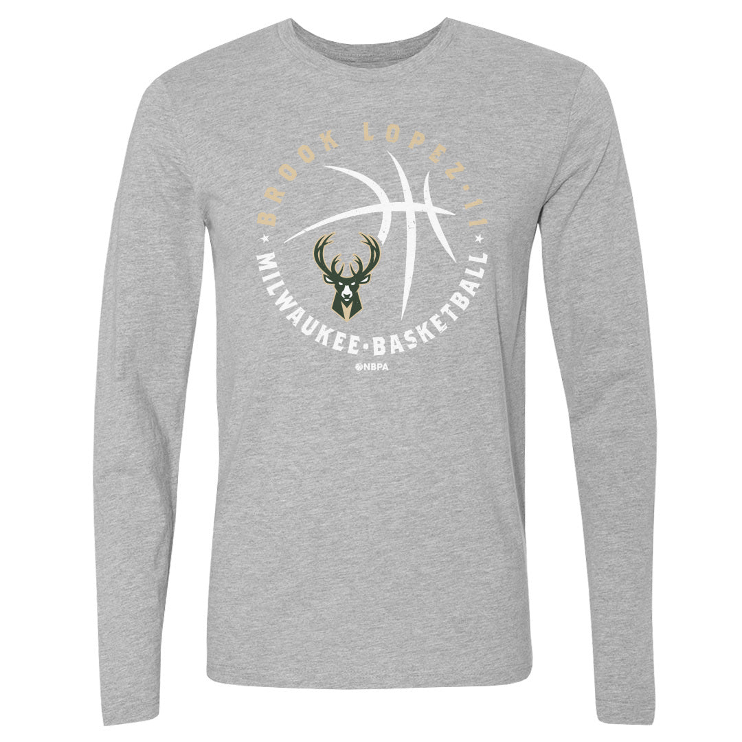 Brook Lopez Men&#39;s Long Sleeve T-Shirt | 500 LEVEL