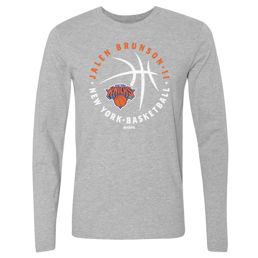 Jalen Brunson Men&#39;s Long Sleeve T-Shirt | 500 LEVEL