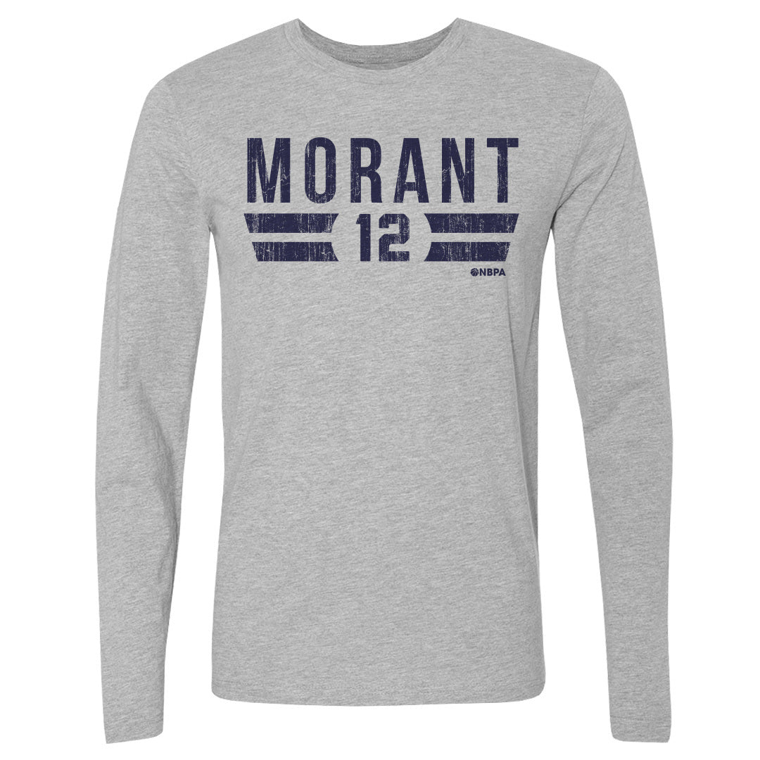 Ja Morant Men&#39;s Long Sleeve T-Shirt | 500 LEVEL