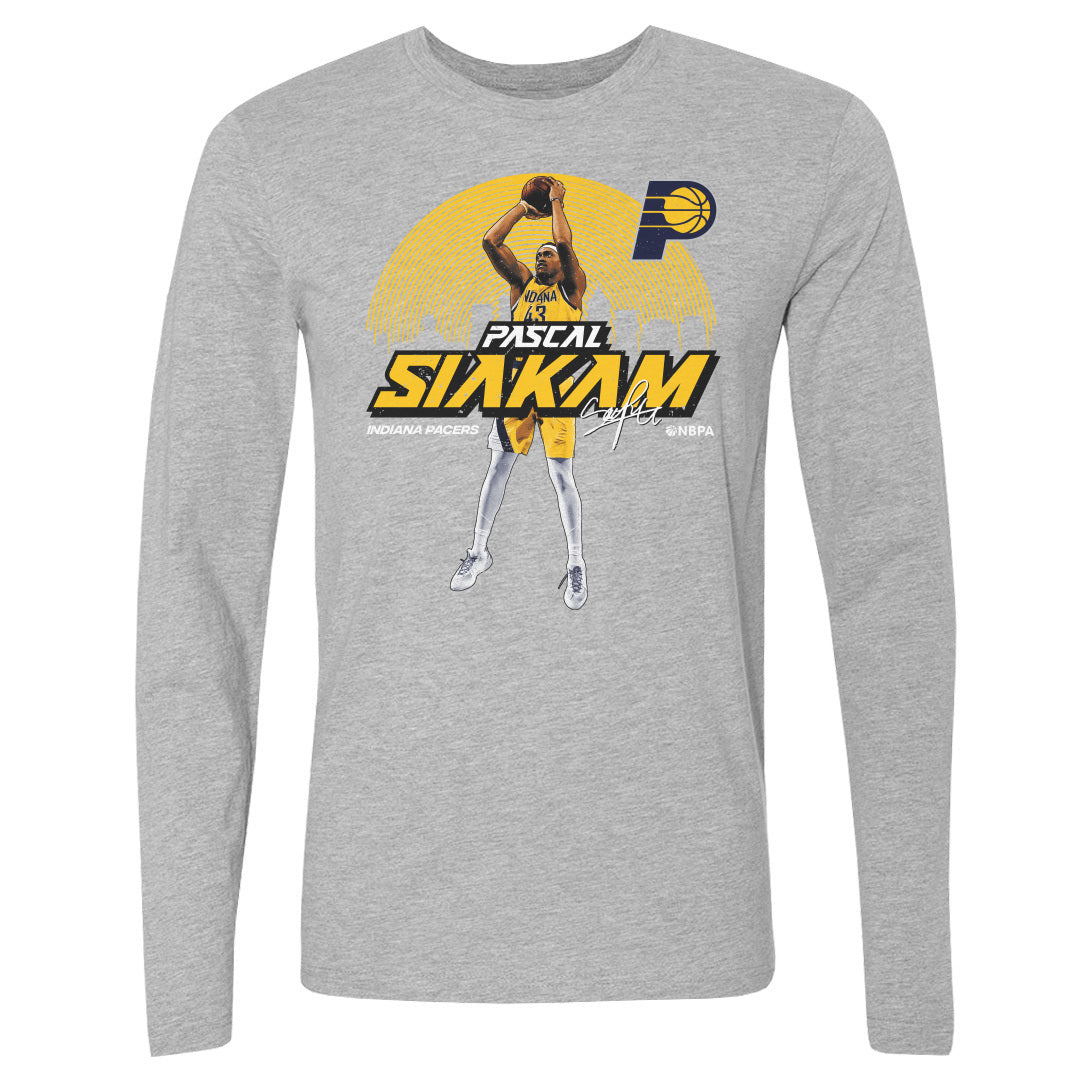 Pascal Siakam Men&#39;s Long Sleeve T-Shirt | 500 LEVEL