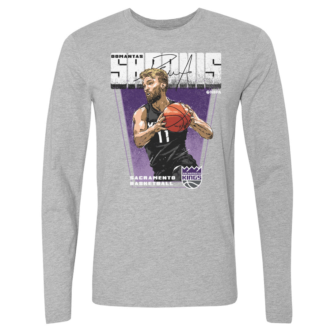 Domantas Sabonis Men&#39;s Long Sleeve T-Shirt | 500 LEVEL