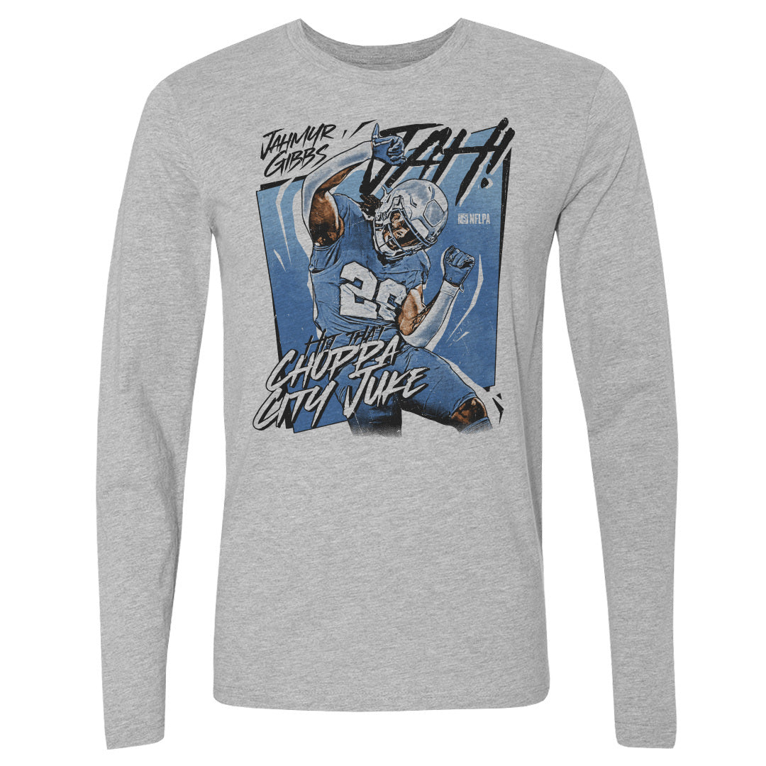 Jahmyr Gibbs Men&#39;s Long Sleeve T-Shirt | 500 LEVEL