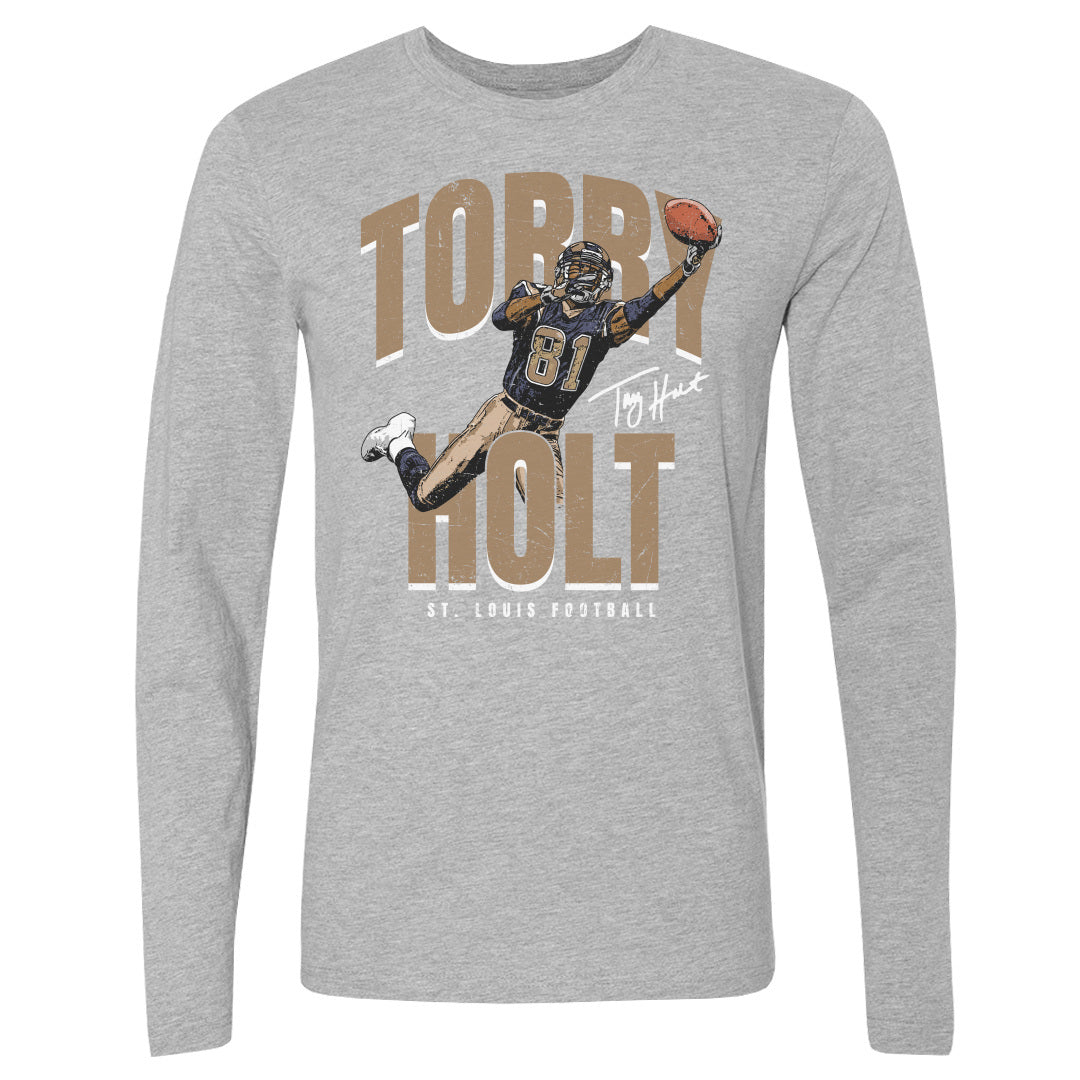 Torry Holt Men&#39;s Long Sleeve T-Shirt | 500 LEVEL