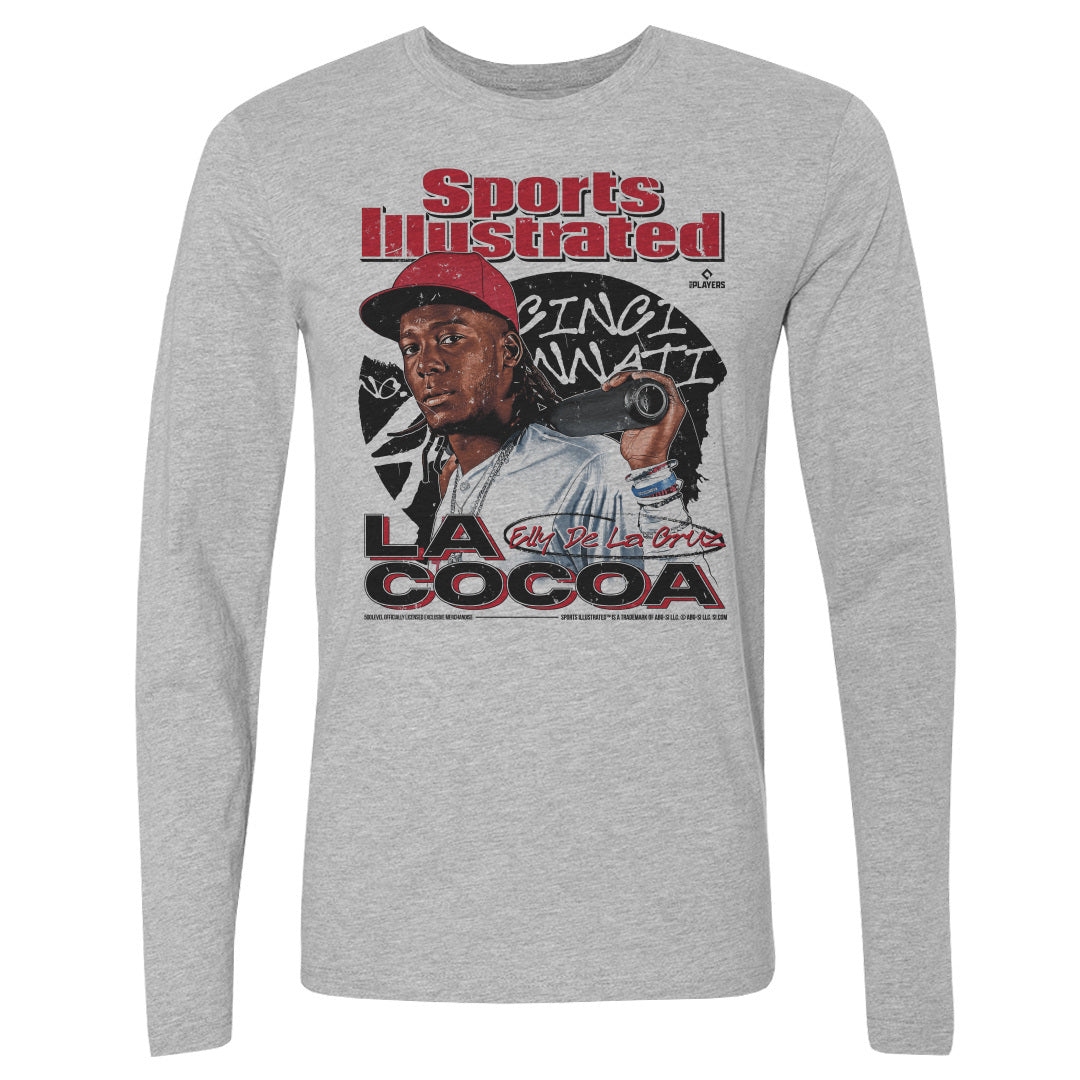 Elly De La Cruz Men&#39;s Long Sleeve T-Shirt | 500 LEVEL