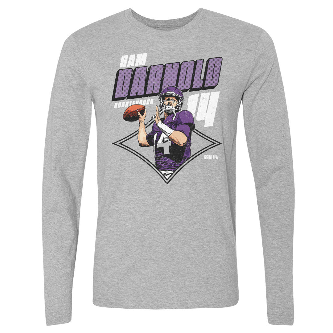 Sam Darnold Men&#39;s Long Sleeve T-Shirt | 500 LEVEL