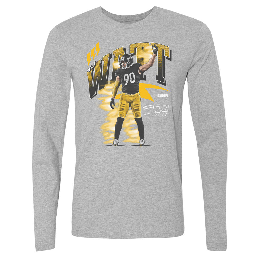 T.J. Watt Men&#39;s Long Sleeve T-Shirt | 500 LEVEL