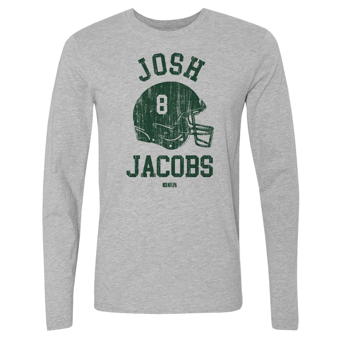 Josh Jacobs Men&#39;s Long Sleeve T-Shirt | 500 LEVEL