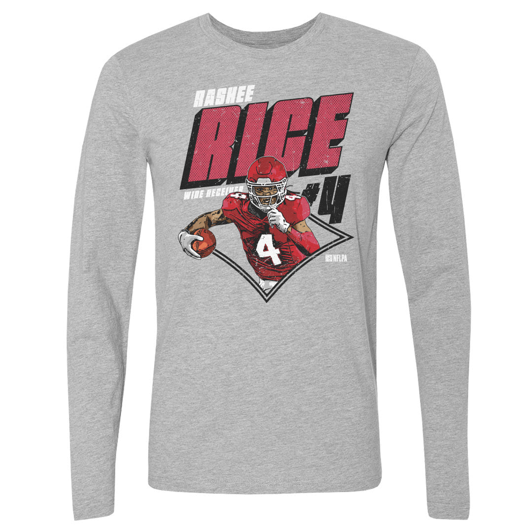 Rashee Rice Men&#39;s Long Sleeve T-Shirt | 500 LEVEL