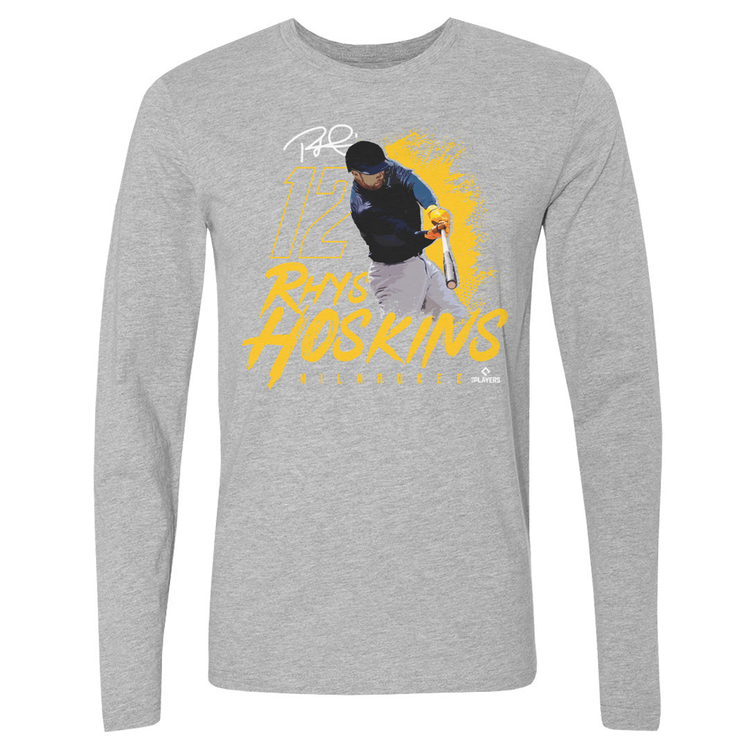 Rhys Hoskins Men&#39;s Long Sleeve T-Shirt | 500 LEVEL