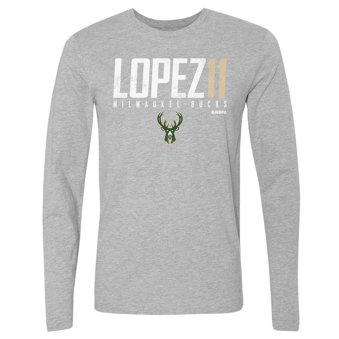 Brook Lopez Men&#39;s Long Sleeve T-Shirt | 500 LEVEL