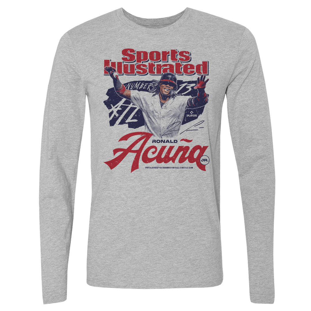 Ronald Acuna Jr. Men&#39;s Long Sleeve T-Shirt | 500 LEVEL