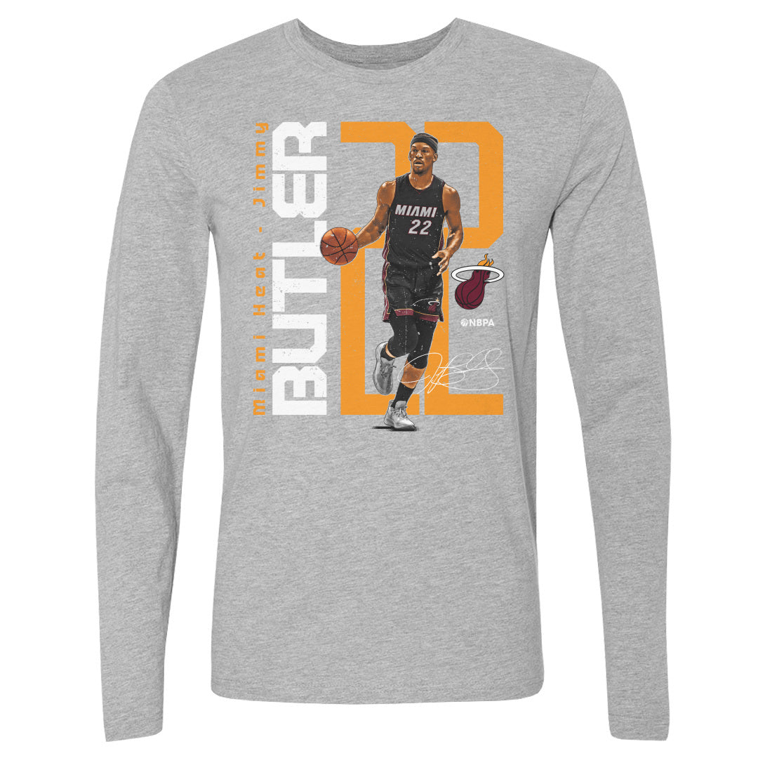 Jimmy Butler Men&#39;s Long Sleeve T-Shirt | 500 LEVEL