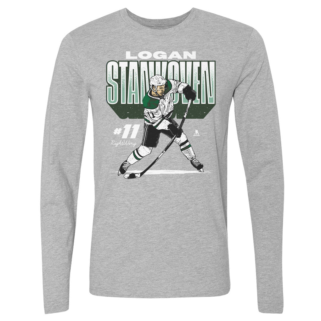 Logan Stankoven Men&#39;s Long Sleeve T-Shirt | 500 LEVEL