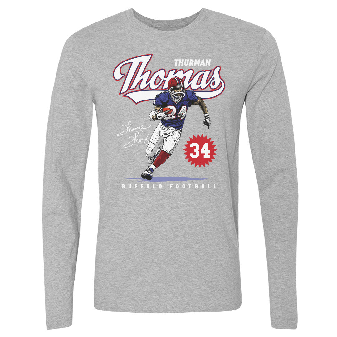 Thurman Thomas Men&#39;s Long Sleeve T-Shirt | 500 LEVEL