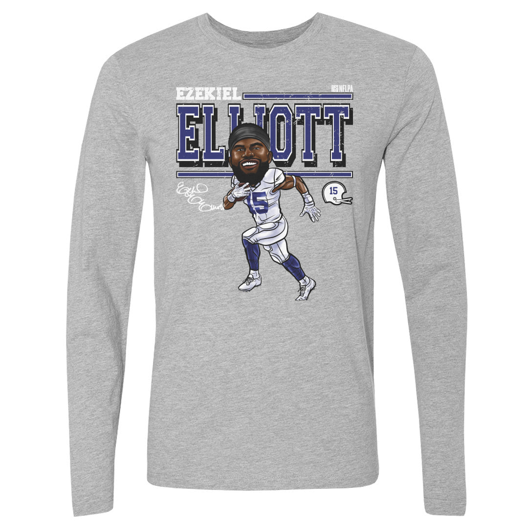 Ezekiel Elliott Men&#39;s Long Sleeve T-Shirt | 500 LEVEL