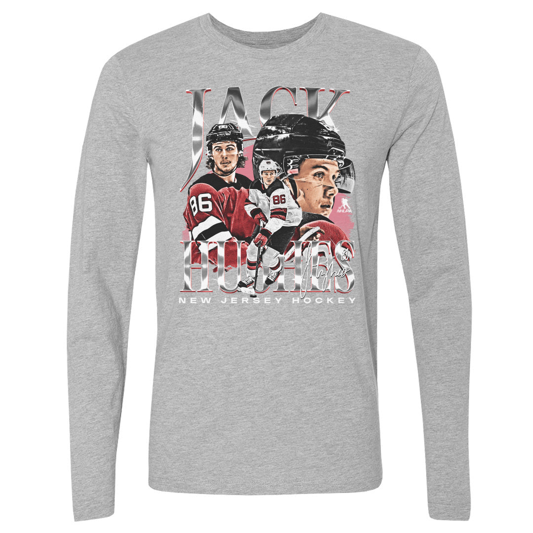 Jack Hughes Men&#39;s Long Sleeve T-Shirt | 500 LEVEL