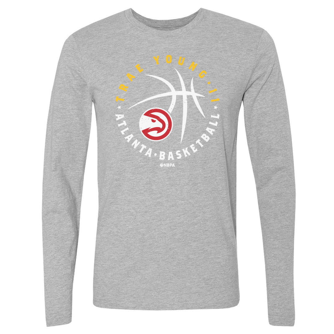 Trae Young Men&#39;s Long Sleeve T-Shirt | 500 LEVEL