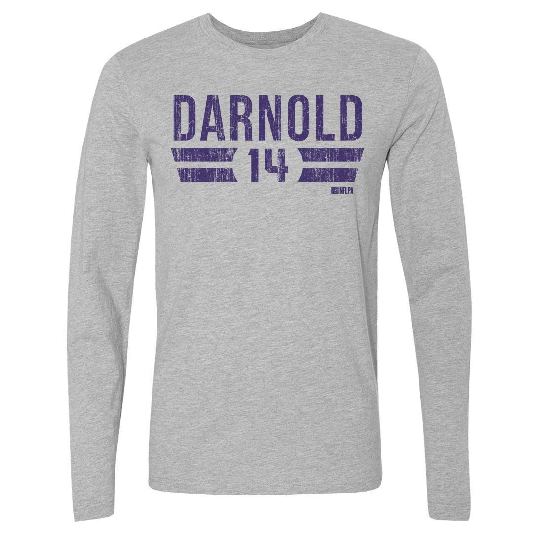 Sam Darnold Men&#39;s Long Sleeve T-Shirt | 500 LEVEL