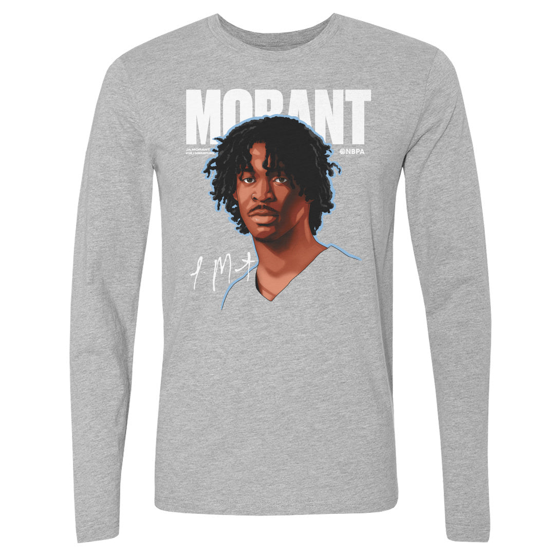 Ja Morant Men&#39;s Long Sleeve T-Shirt | 500 LEVEL