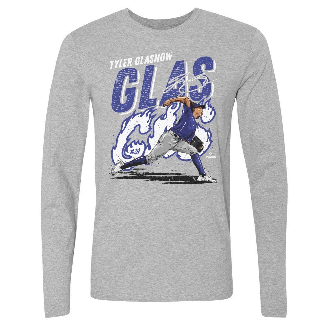 Tyler Glasnow Men&#39;s Long Sleeve T-Shirt | 500 LEVEL