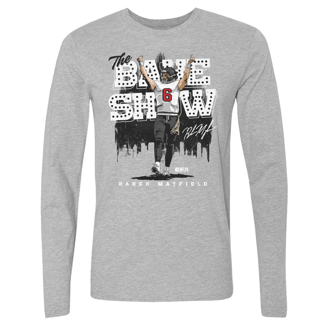 Baker Mayfield Men&#39;s Long Sleeve T-Shirt | 500 LEVEL