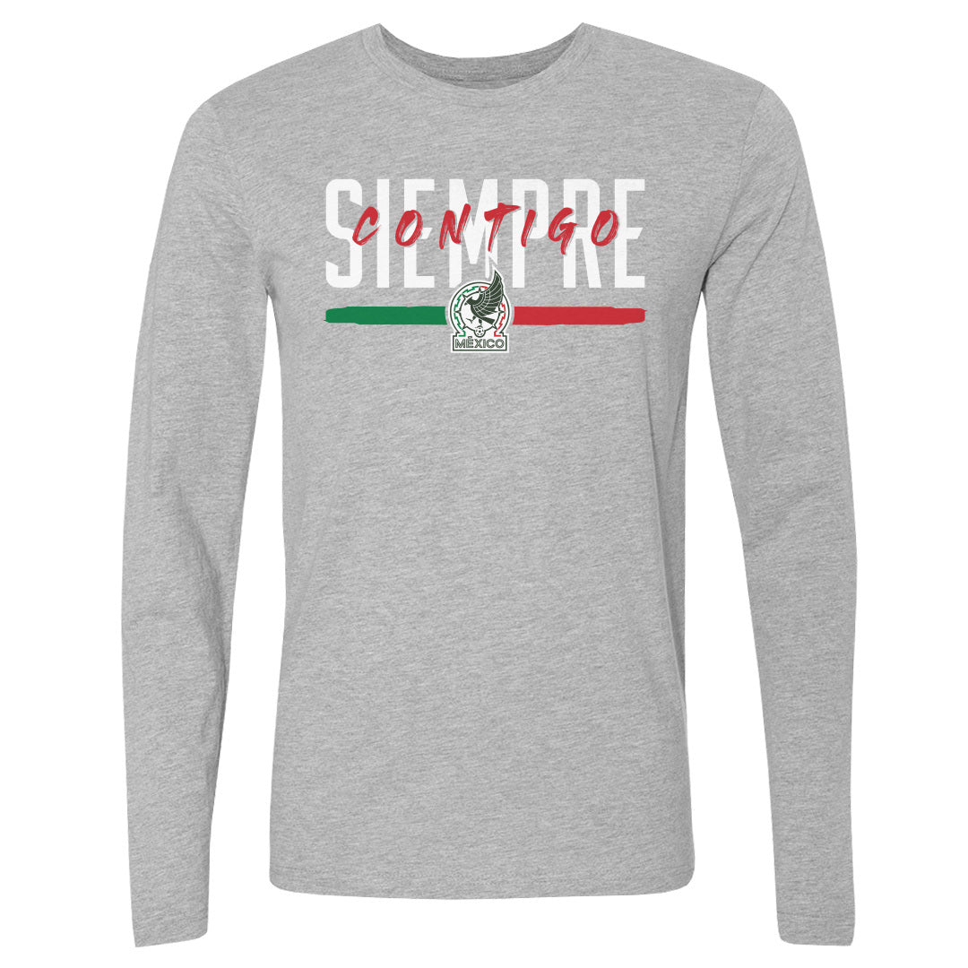 Mexico Men&#39;s Long Sleeve T-Shirt | 500 LEVEL