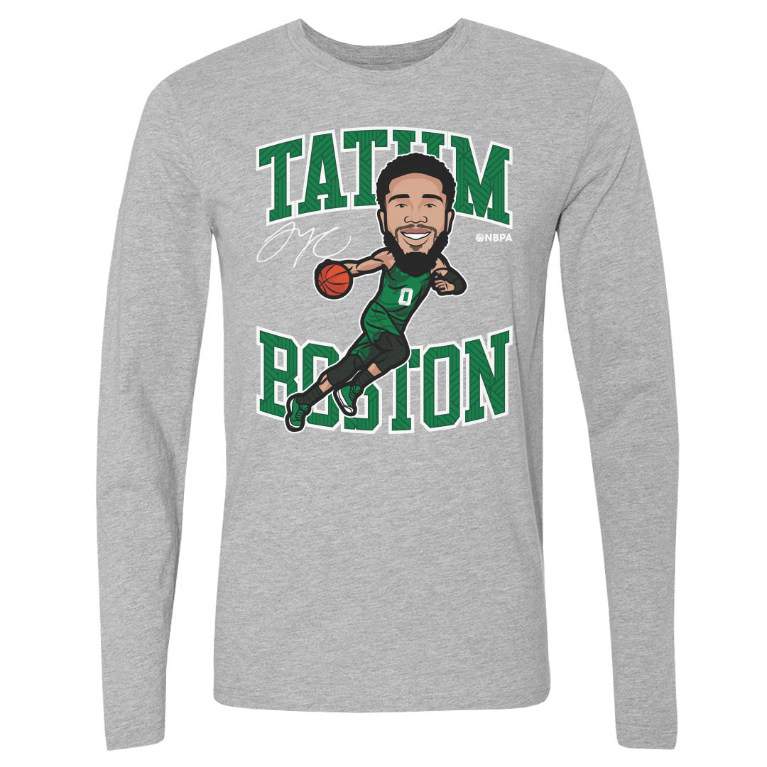 Jayson Tatum Men&#39;s Long Sleeve T-Shirt | 500 LEVEL