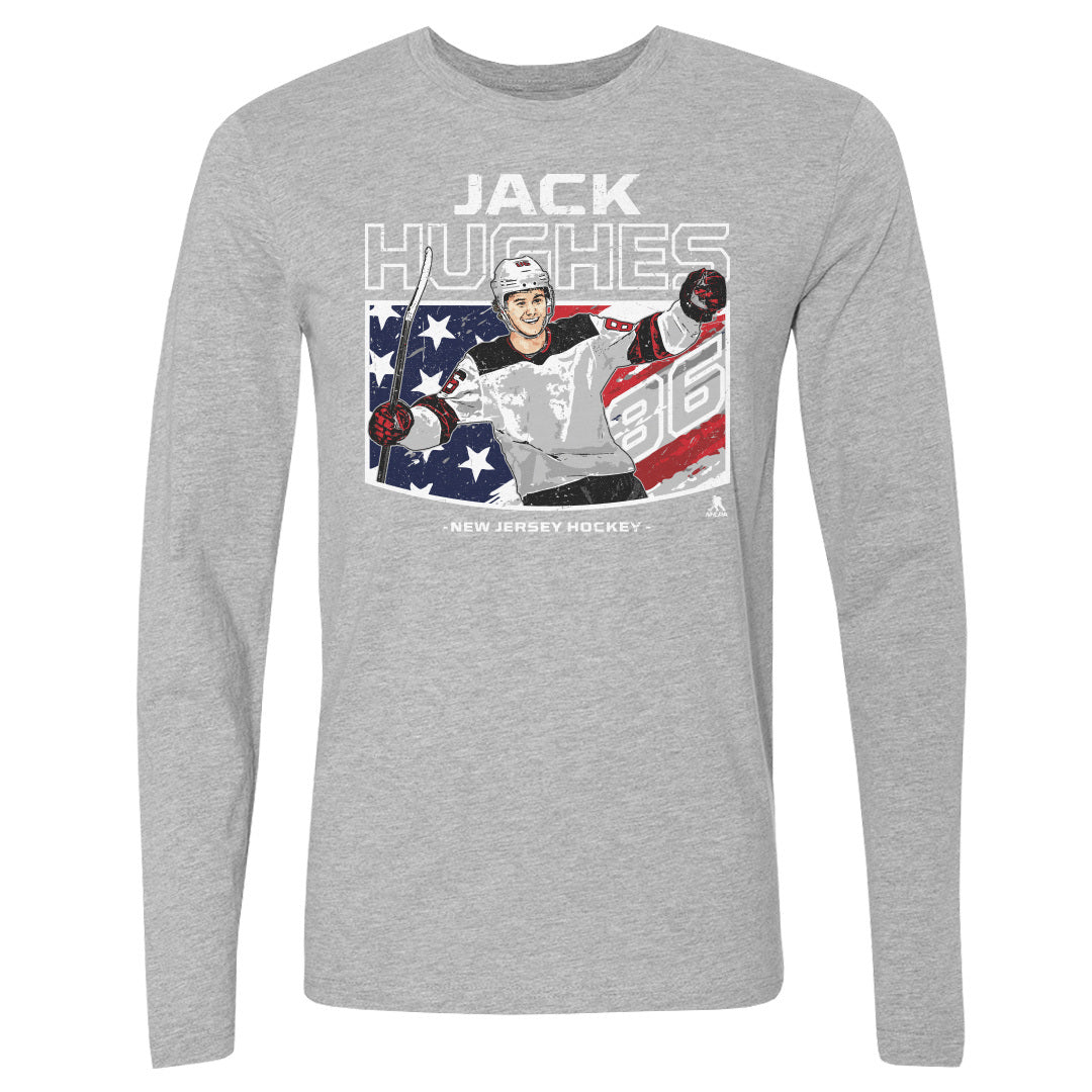 Jack Hughes Men&#39;s Long Sleeve T-Shirt | 500 LEVEL