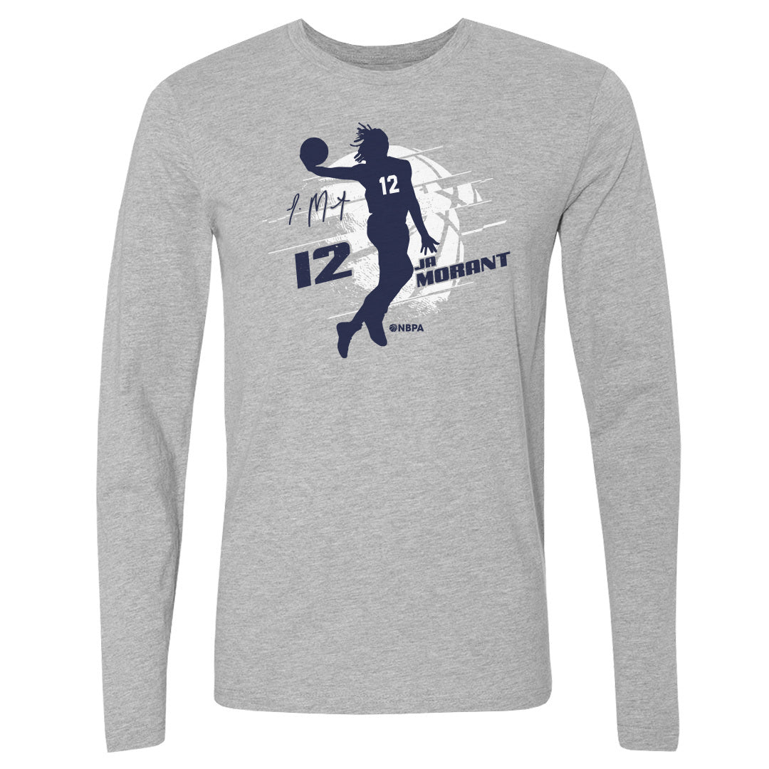 Ja Morant Men&#39;s Long Sleeve T-Shirt | 500 LEVEL