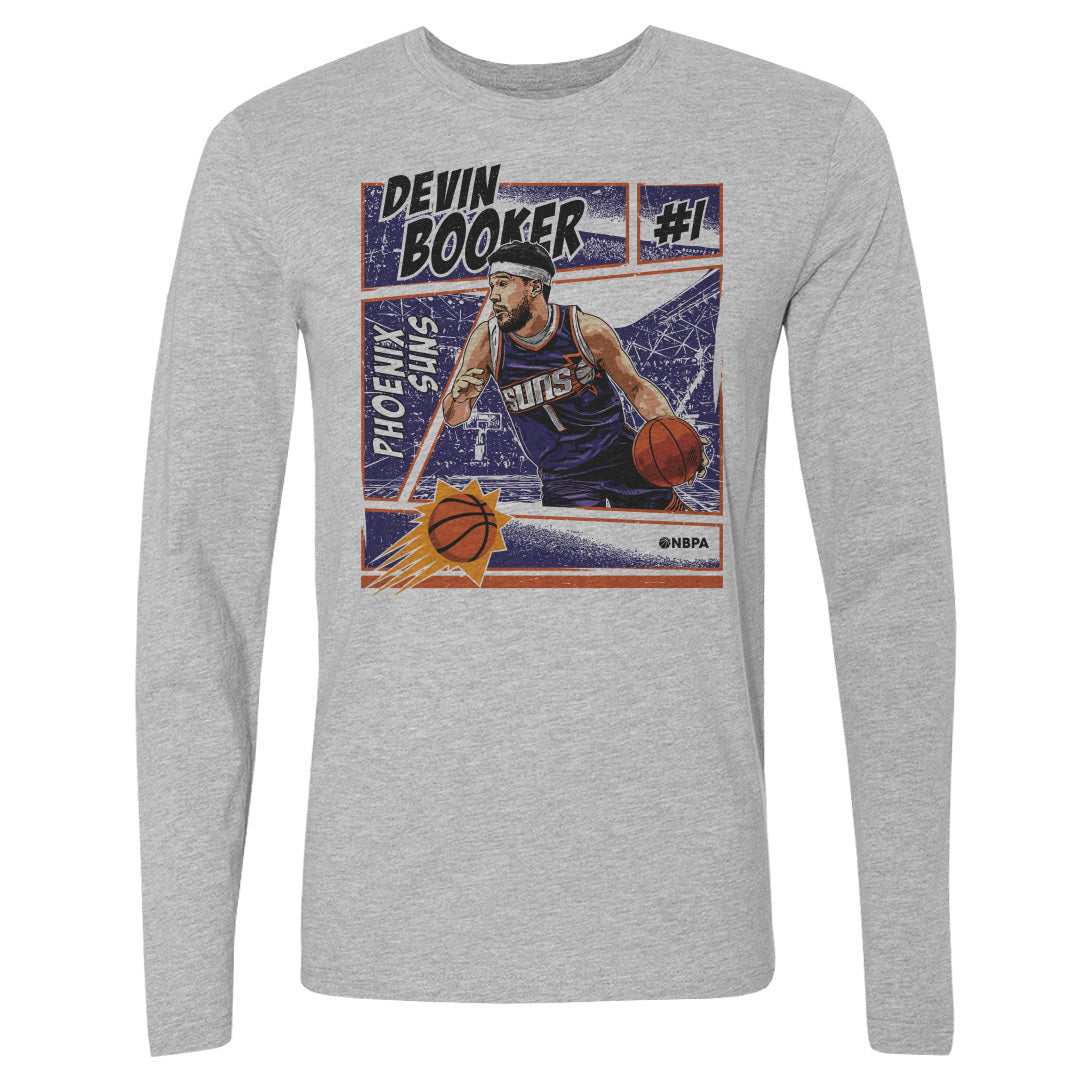 Devin Booker Men&#39;s Long Sleeve T-Shirt | 500 LEVEL