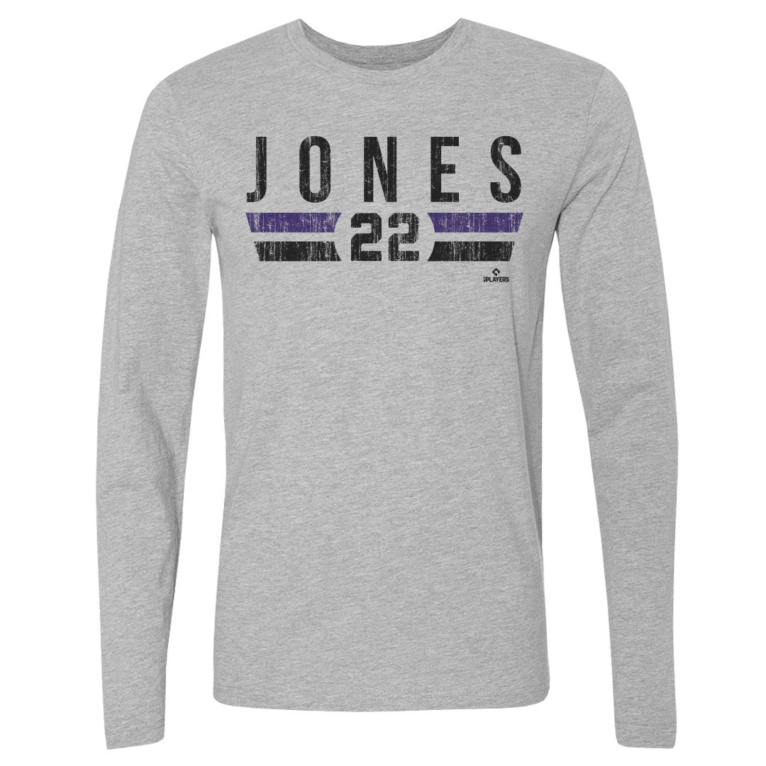 Nolan Jones Men&#39;s Long Sleeve T-Shirt | 500 LEVEL