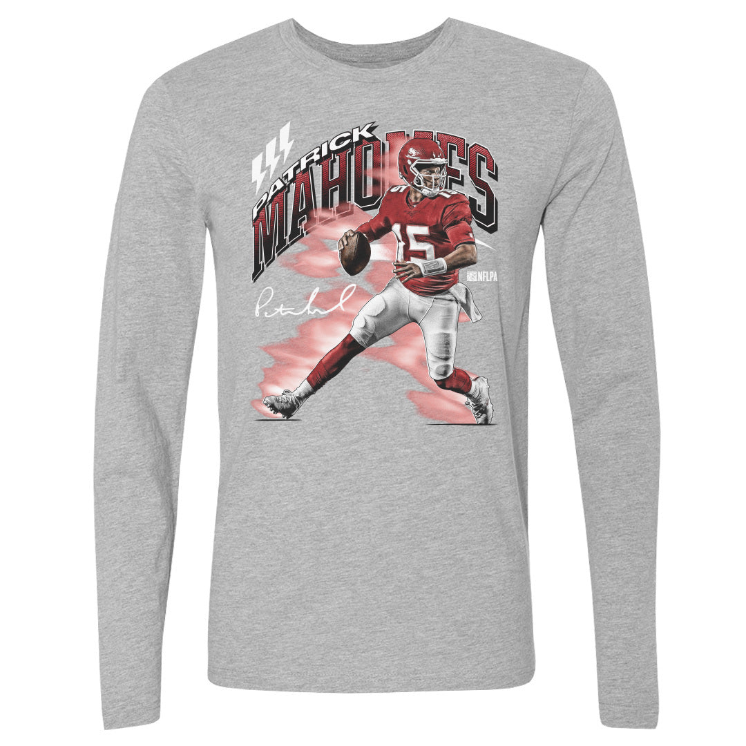 Patrick Mahomes Men&#39;s Long Sleeve T-Shirt | 500 LEVEL