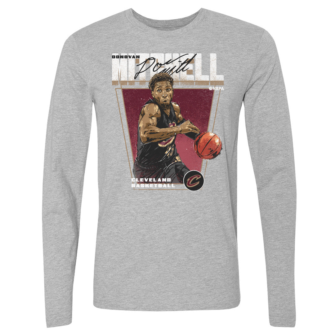 Donovan Mitchell Men&#39;s Long Sleeve T-Shirt | 500 LEVEL