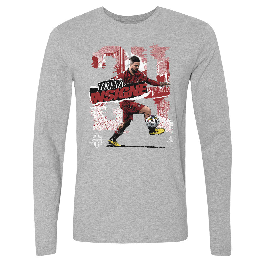 Lorenzo Insigne Men&#39;s Long Sleeve T-Shirt | 500 LEVEL