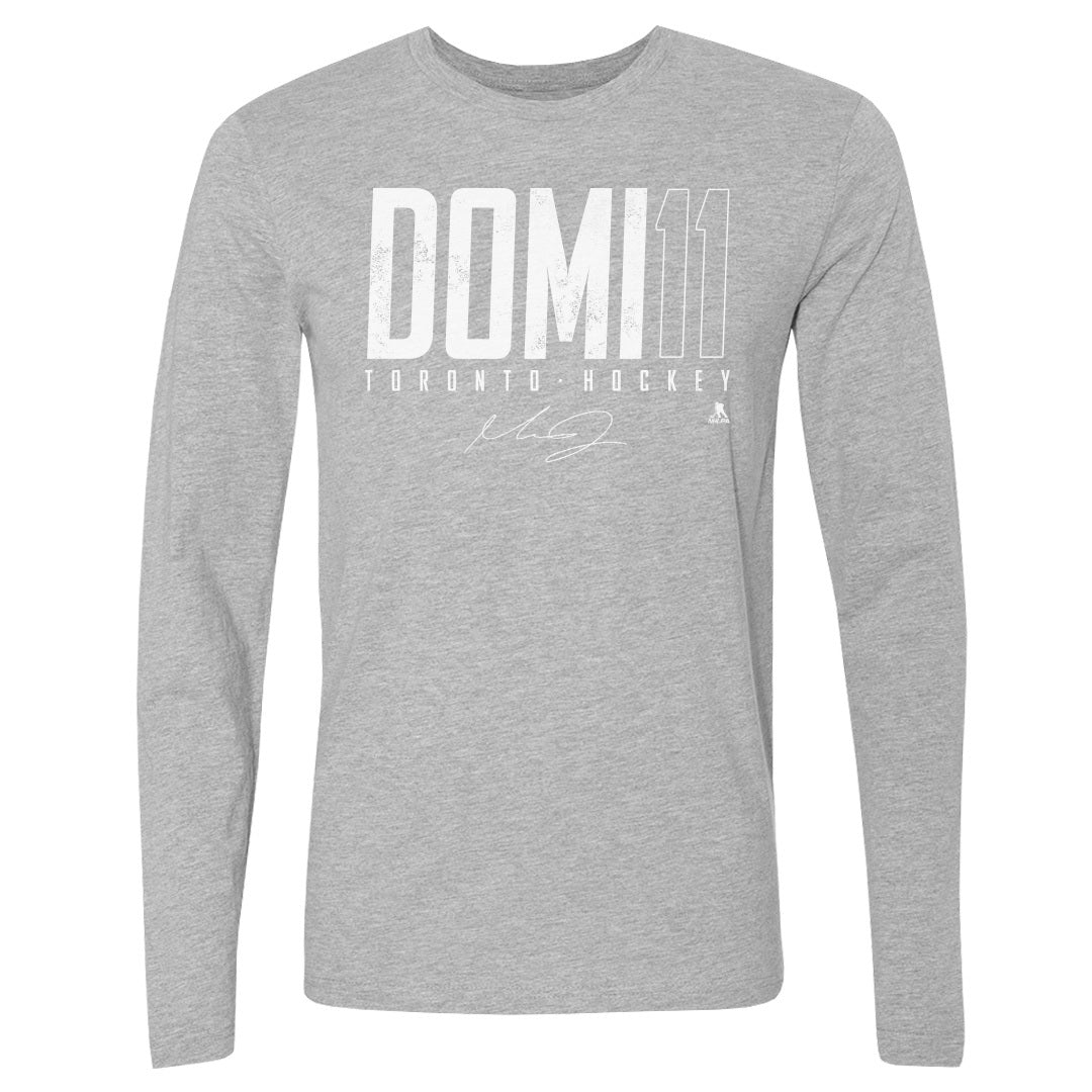 Max Domi Men&#39;s Long Sleeve T-Shirt | 500 LEVEL