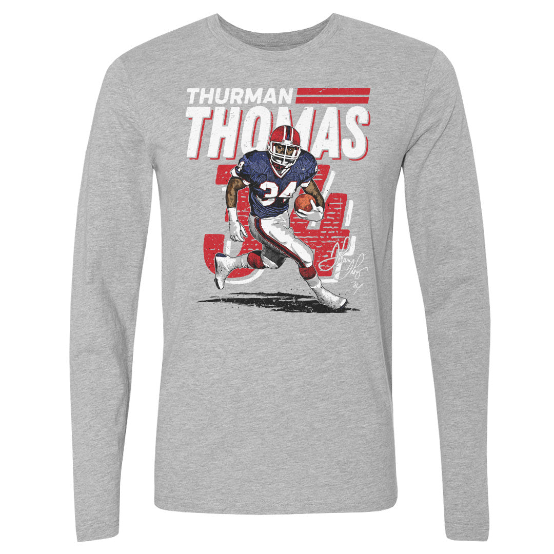 Thurman Thomas Men&#39;s Long Sleeve T-Shirt | 500 LEVEL