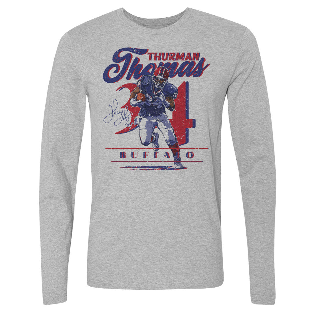 Thurman Thomas Men&#39;s Long Sleeve T-Shirt | 500 LEVEL